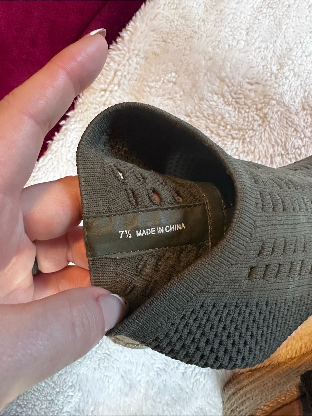 Steve Madden comfortable knit